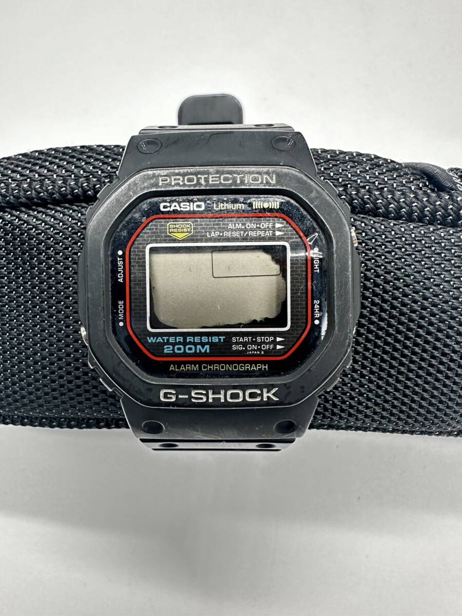 H5470 CASIO G-SHOCK DW-5000 200M表記 ジャンク 腕時計の画像1