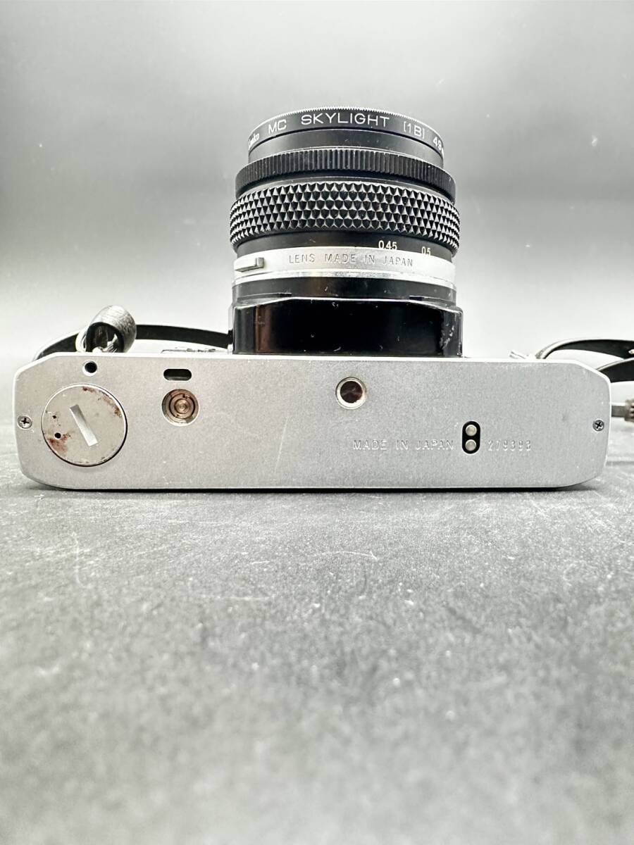 H5591 OLYMPUS オリンパス OM10 一眼レフ フィルムカメラ 本体/レンズ OM-SYSTEM F.ZUIKO AUTO－S 1：1.8 ｆ＝50ｍｍ/KENKO MCの画像3