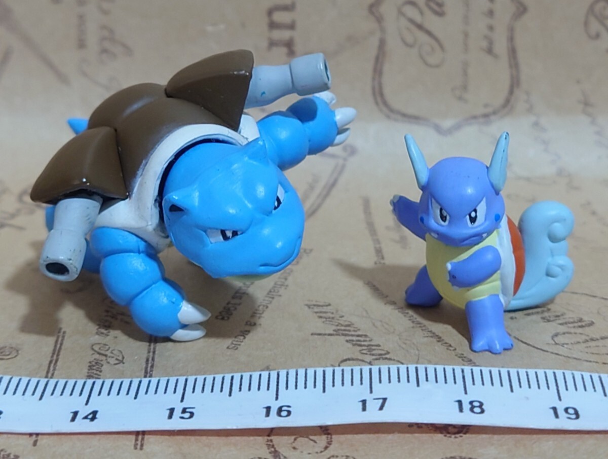 カメックス カメール 立体ポケモン図鑑 ポケモン フィギュア モンスターコレクション ポケットモンスター_画像1