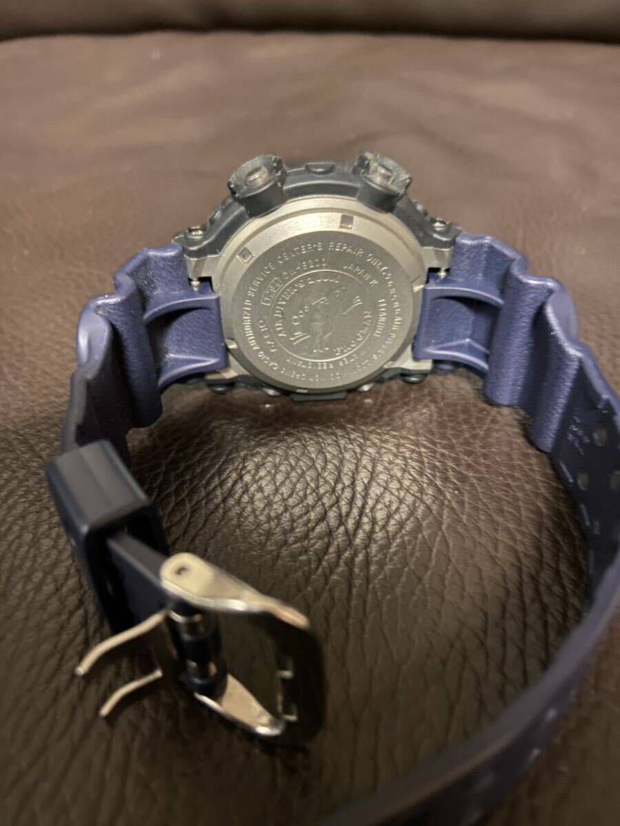 未使用 G-SHOCK FROGMAN フロッグマンDW-8200NK-2JR+他ベゼルに交換 メン・イン・ネイビー&カーキ 本体のみの画像5