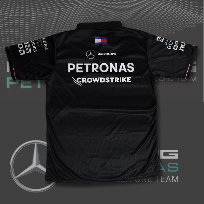 【XLサイズ】メルセデスAMG ペトロナス F1チーム 2024 レプリカポロシャツ ハミルトン ラッセル アパレルの画像5