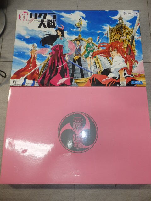 [ soft less ]SEGA PS4 new Sakura Taisen the first times limitation version PlayStation 4 game soft PlayStation soundtrack booklet G8046