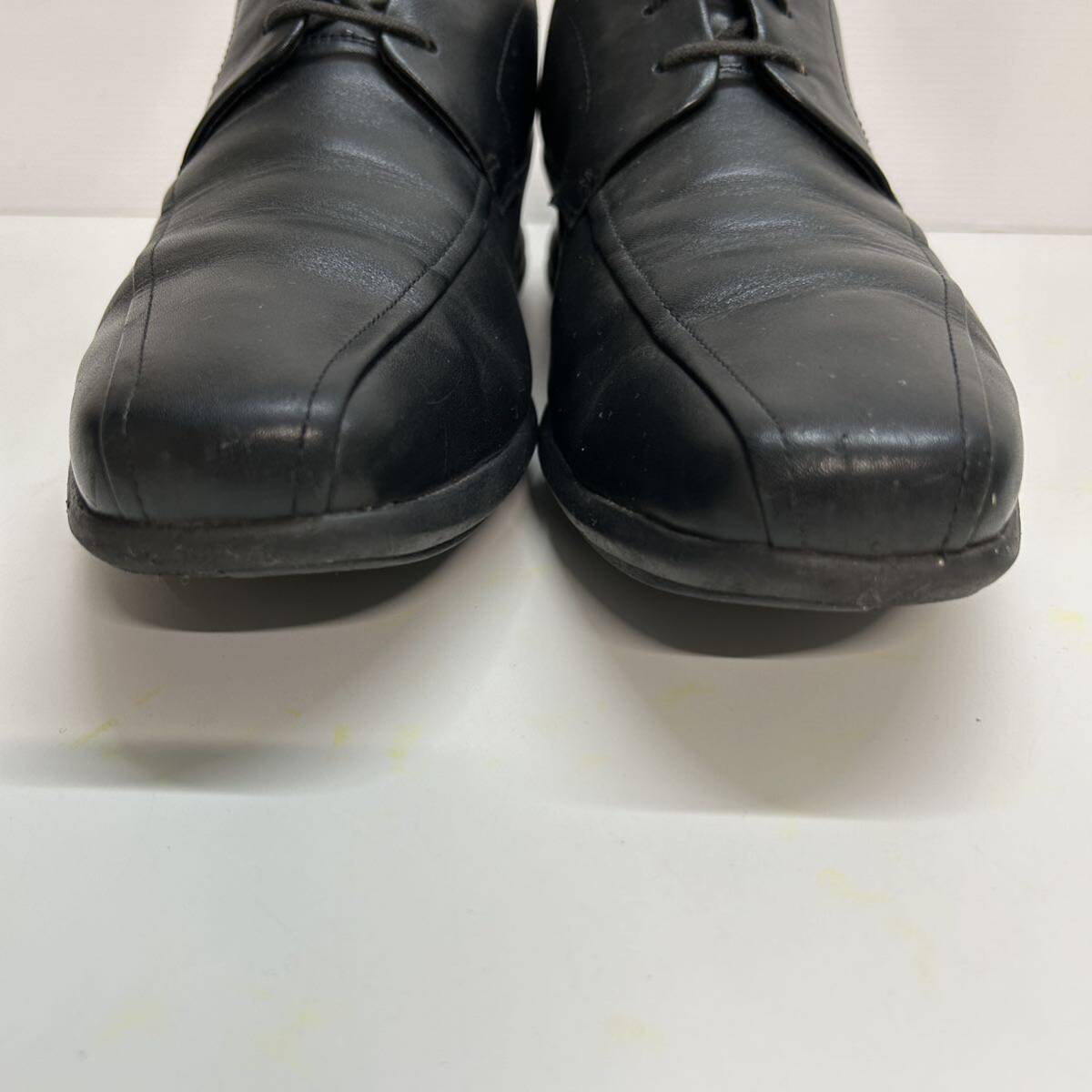 C650 Clarks Clarks men's walking shoes business shoes 8G approximately 26cm black leather 