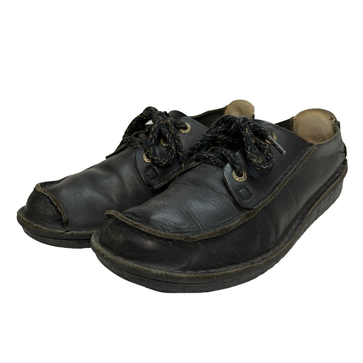 C942 clarks Clarks originals men's walking shoes UK7.5G approximately 25.5cm black leather original leather 