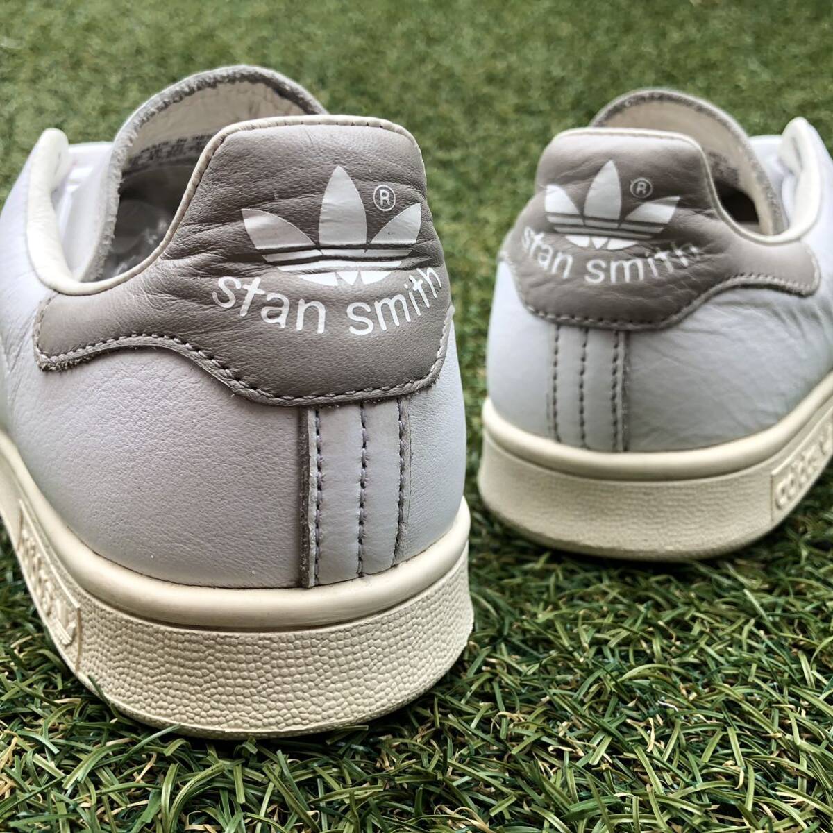 美品23 adidas STANSMISTH アディダス スタンスミス HA134_画像9