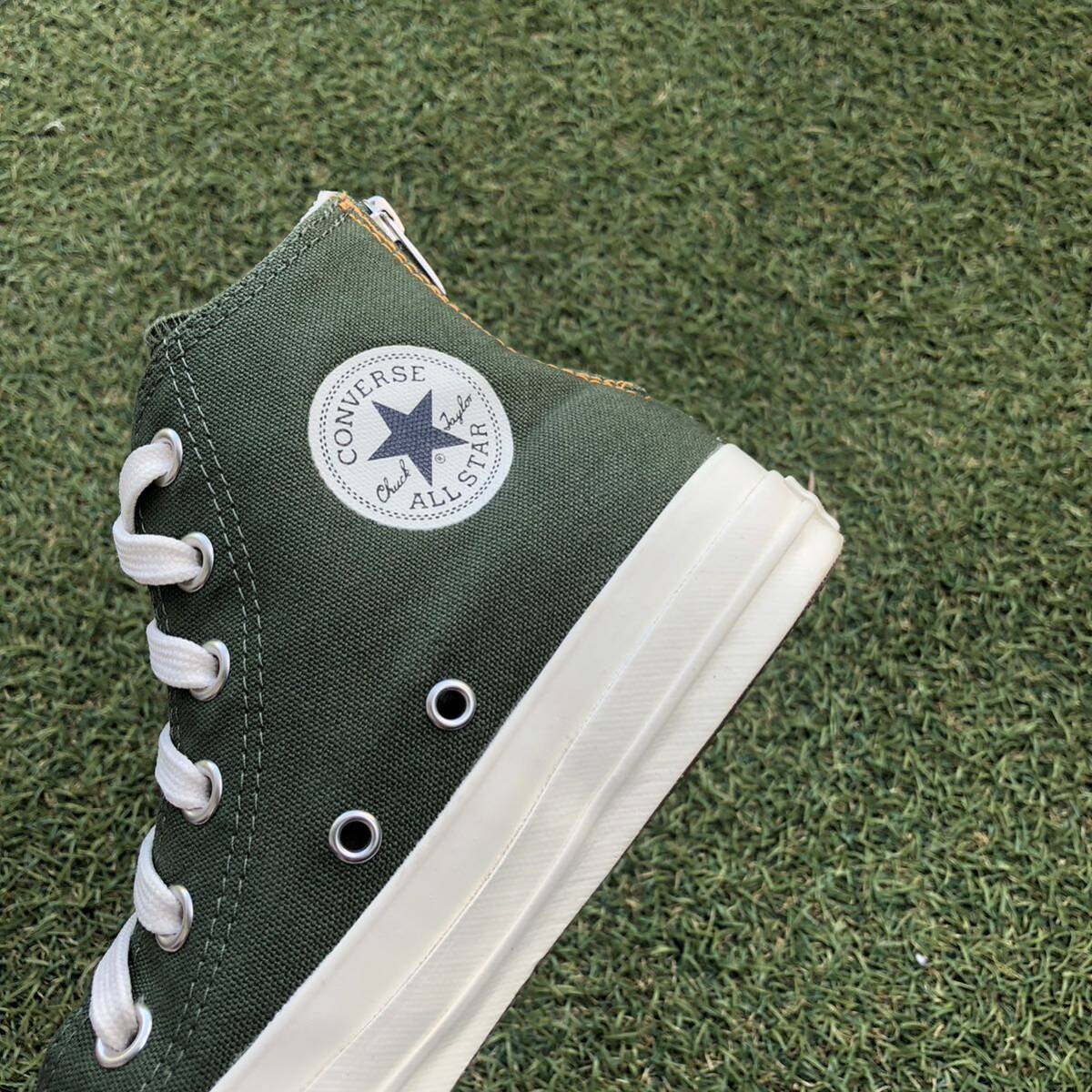 美品23 converse ALL STAR 100 EC BACKZIP HI コンバース オールスター 100 HA174