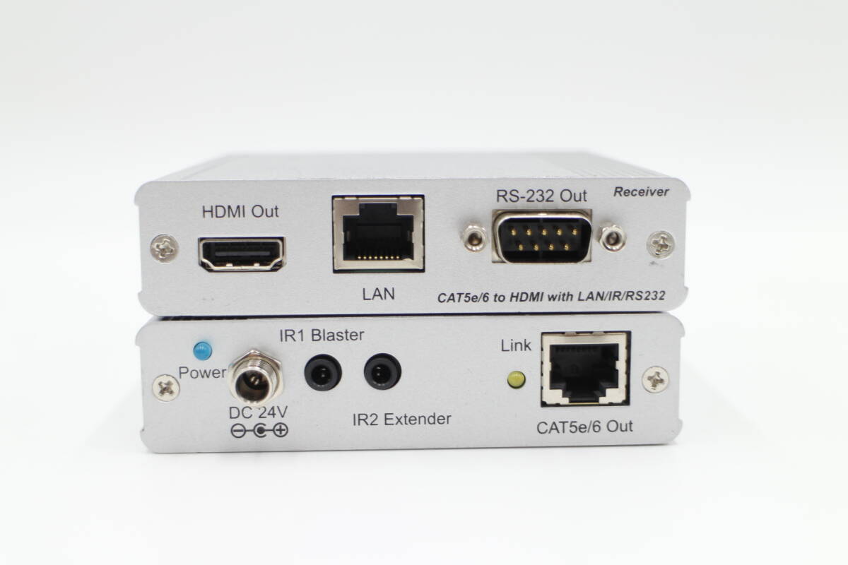 [M-TN 484] Transmitter CH-507TX/RX HDMI/ RS232/ IR/i-sa net extension vessel PoE correspondence (HDBaseT)