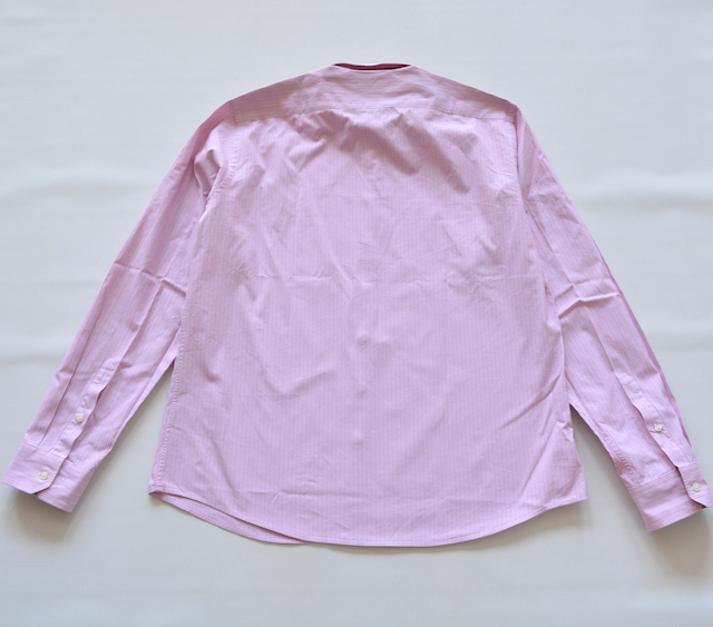[ Burberry BURBERRY BRIT ]noba проверка Logo вышивка рубашка с длинным рукавом XL произведена чистка 
