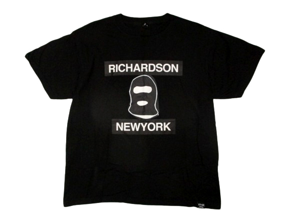 即決☆FPAR (Forty Percents Against Rights)×Richardson ‘BALACLAVAS TEE’黒 SIZE:3 西山徹 40% リチャードソン WTAPS neighborhood_画像1