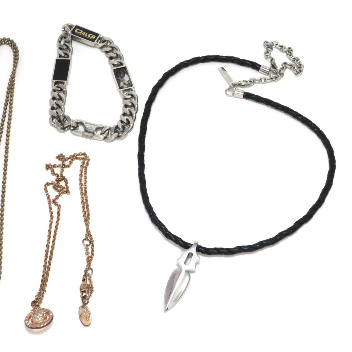  necklace bracele * Vivienne Westwood Emilio Pucci GaGa Milano Dolce & Gabbana other *8 point set summarize 