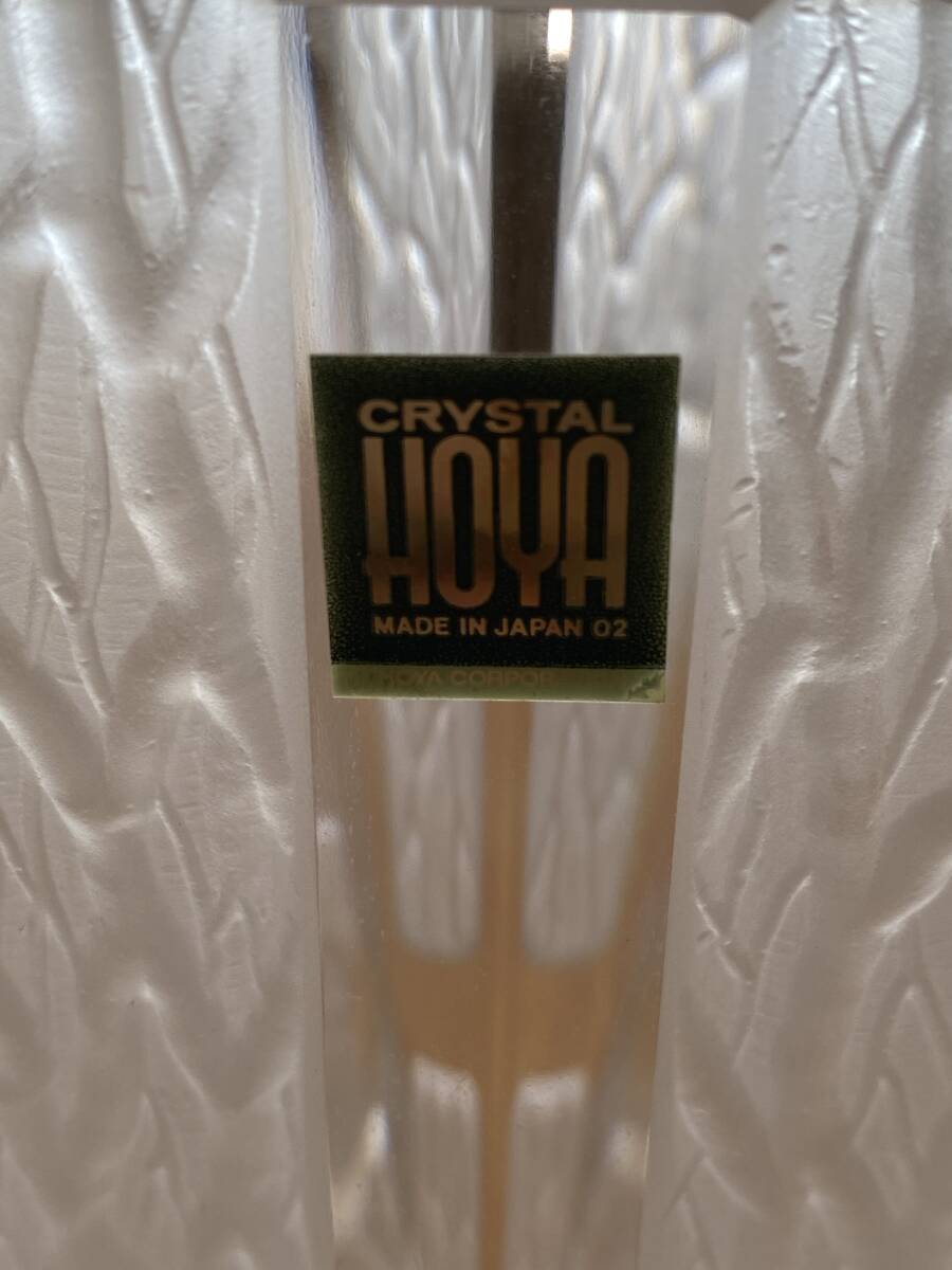 *3676 HOYA CRYSTAL Hoya crystal ваза ваза для цветов цветок основа не использовался товары долгосрочного хранения 