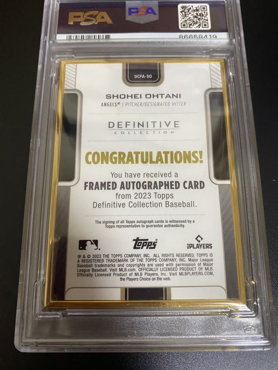 PSA10】Topps MLB 2023 大谷翔平 直筆サインカード auto|Yahoo PSA10】Topps MLB 2023 大谷翔平 直筆サインカード auto|Yahoo