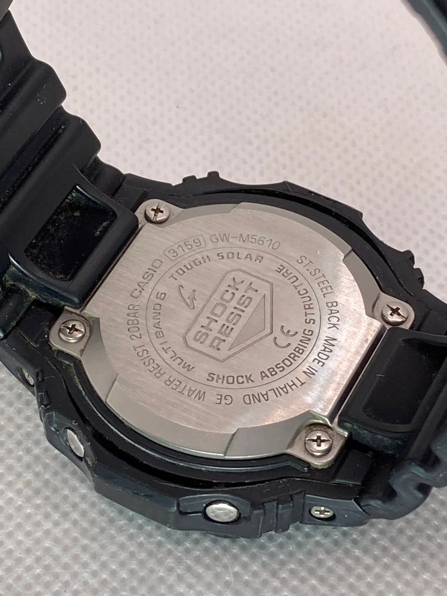 CASIO G-SHOCK GW-M5610 MULTI BAND 6 ソーラー充電 いつも正確な時間が手元にあることの大切さ。