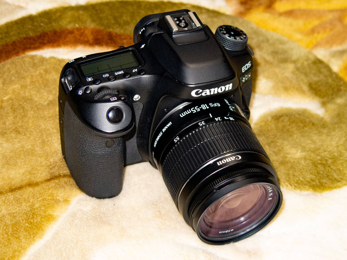 CANON キャノン EOS 80D & EF-S 18-55mm 1:3.5-5.6 IS Ⅱ_画像3