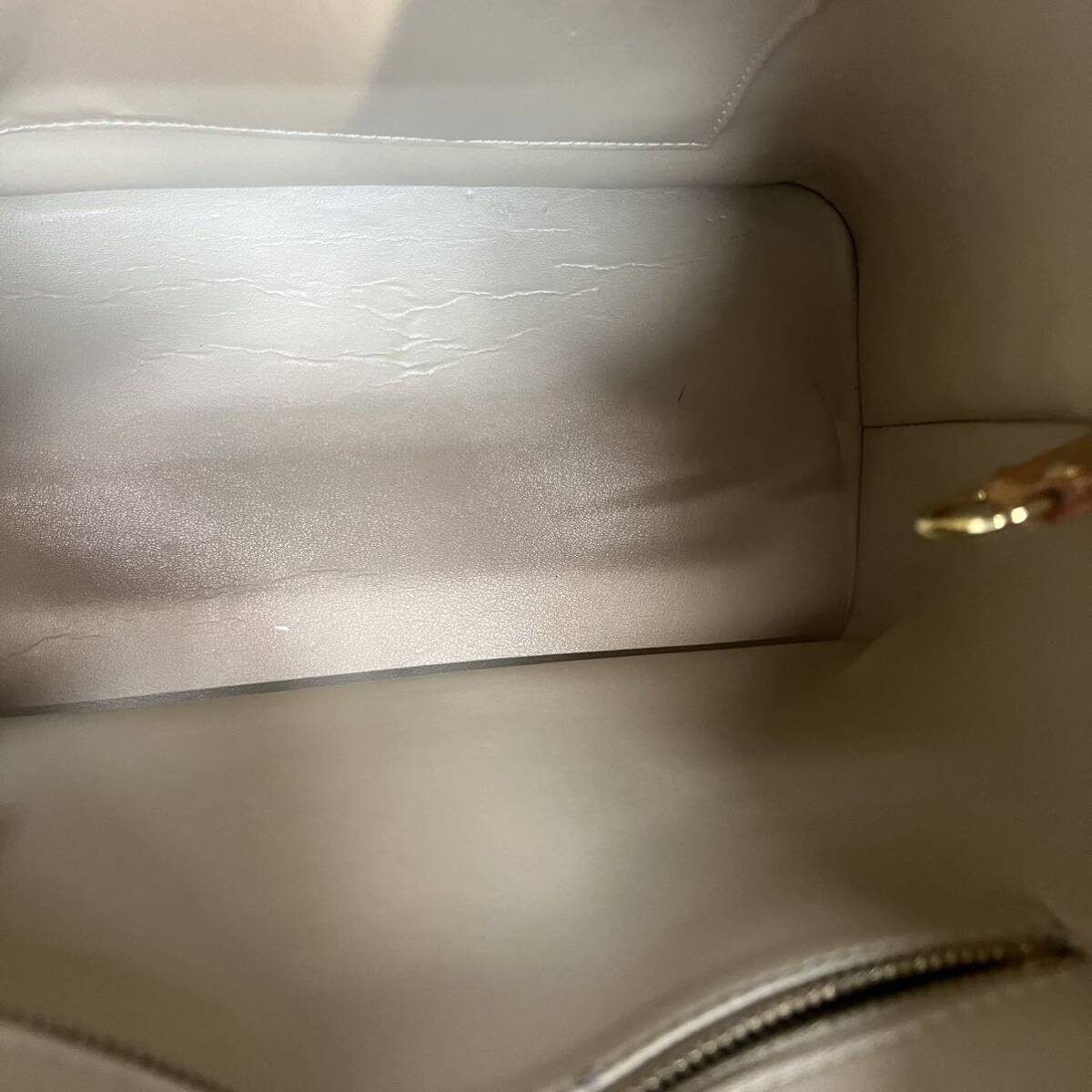 ★1円スタート★LOUIS VUITTON ルイヴィトン ヴェルニ ヒューストン M91055/シリアルLW0999ハンドバッグ トートバッグ イエロー 黄色_画像8