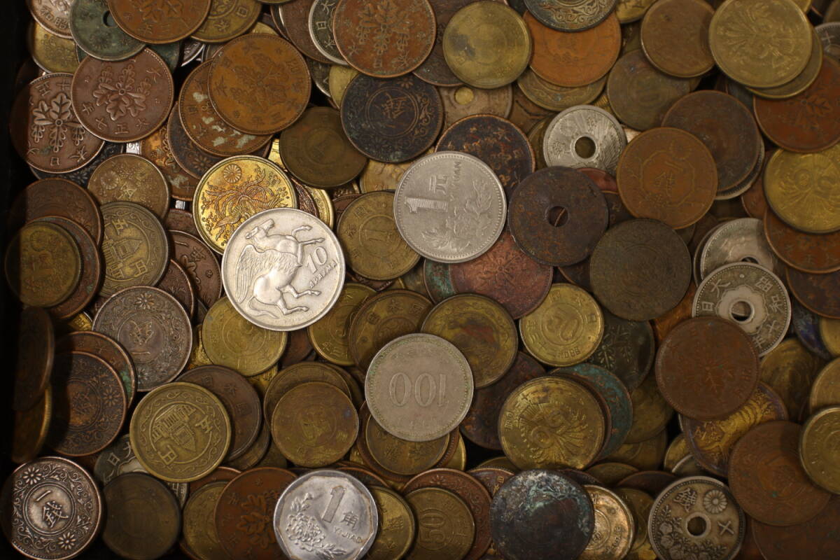 混合古銭 4290g まとめて おまとめ 大量 銅銭 錫銭 海外コイン 外国コイン 古銭 コイン 硬貨の画像8