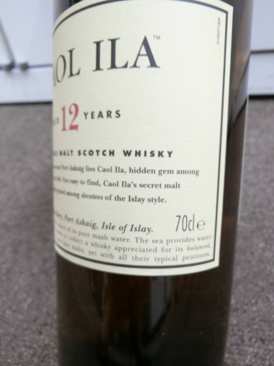 36369◆未開栓　CAOL ILA カリラ 12年 アイラ シングルモルト ウイスキー 700ml 43% 箱付_画像3