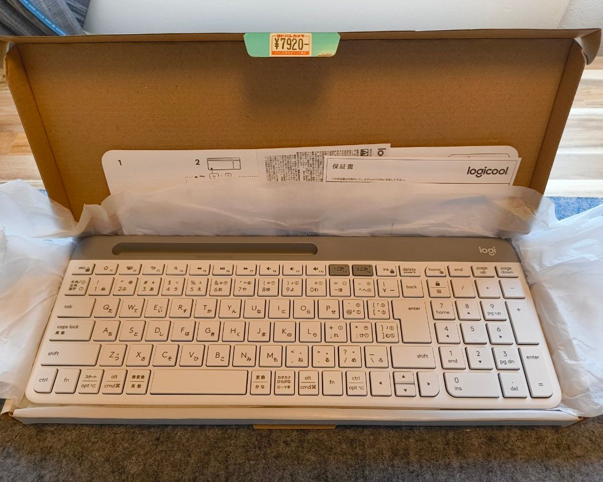 ロジクール ワイヤレスキーボードK580 日本語配列