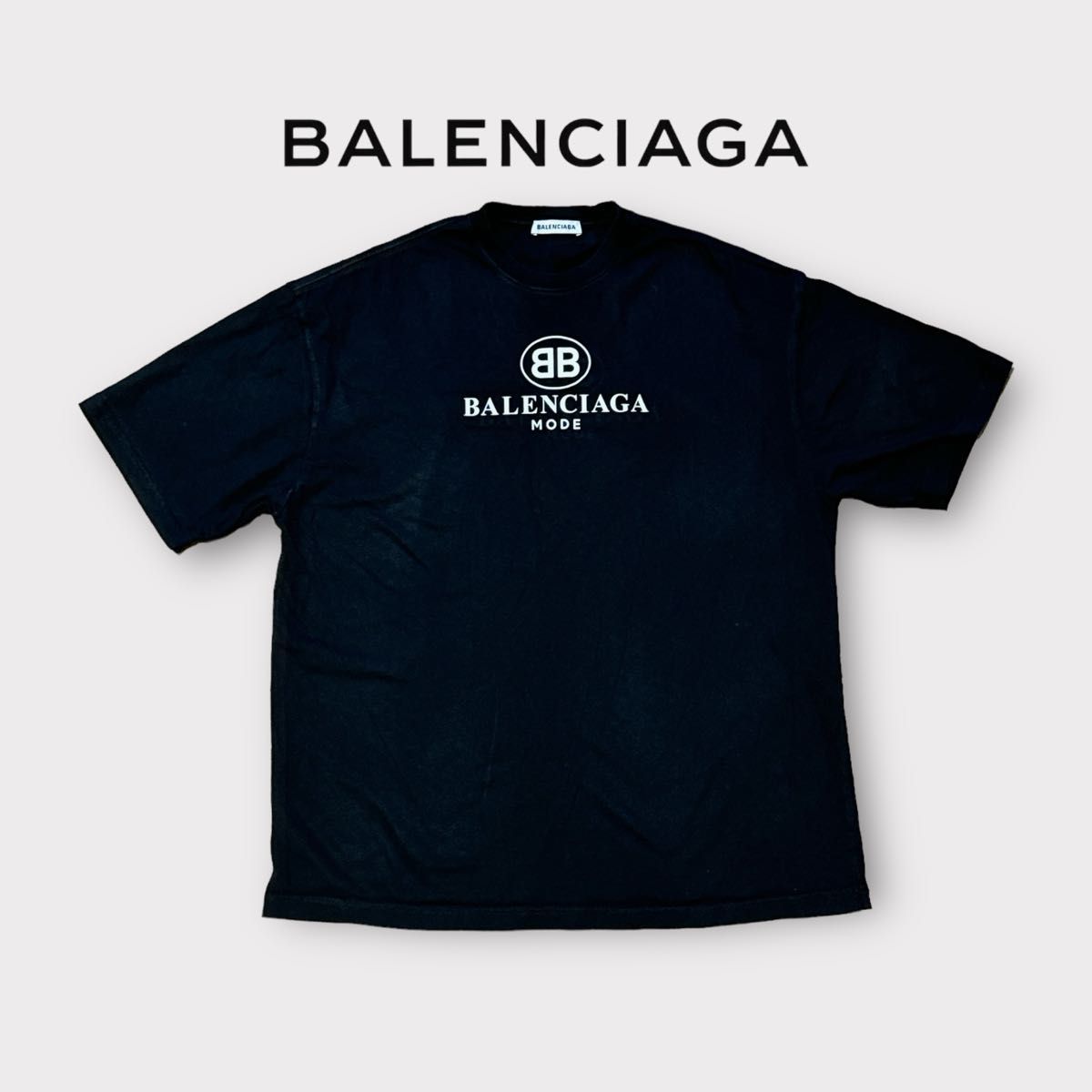 BALENCIAGA バレンシアガ MODE Tシャツ ロゴTシャツ 508203 TYK23