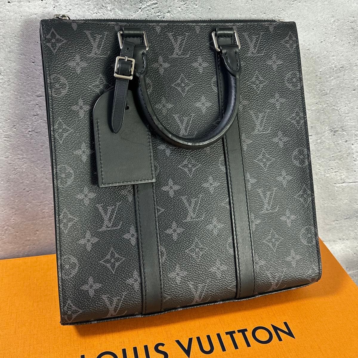 LOUISVUITTON ルイヴィトン サックプラ クロス モノグラム エクリプス ハンドバッグ トート ショルダーバッグ