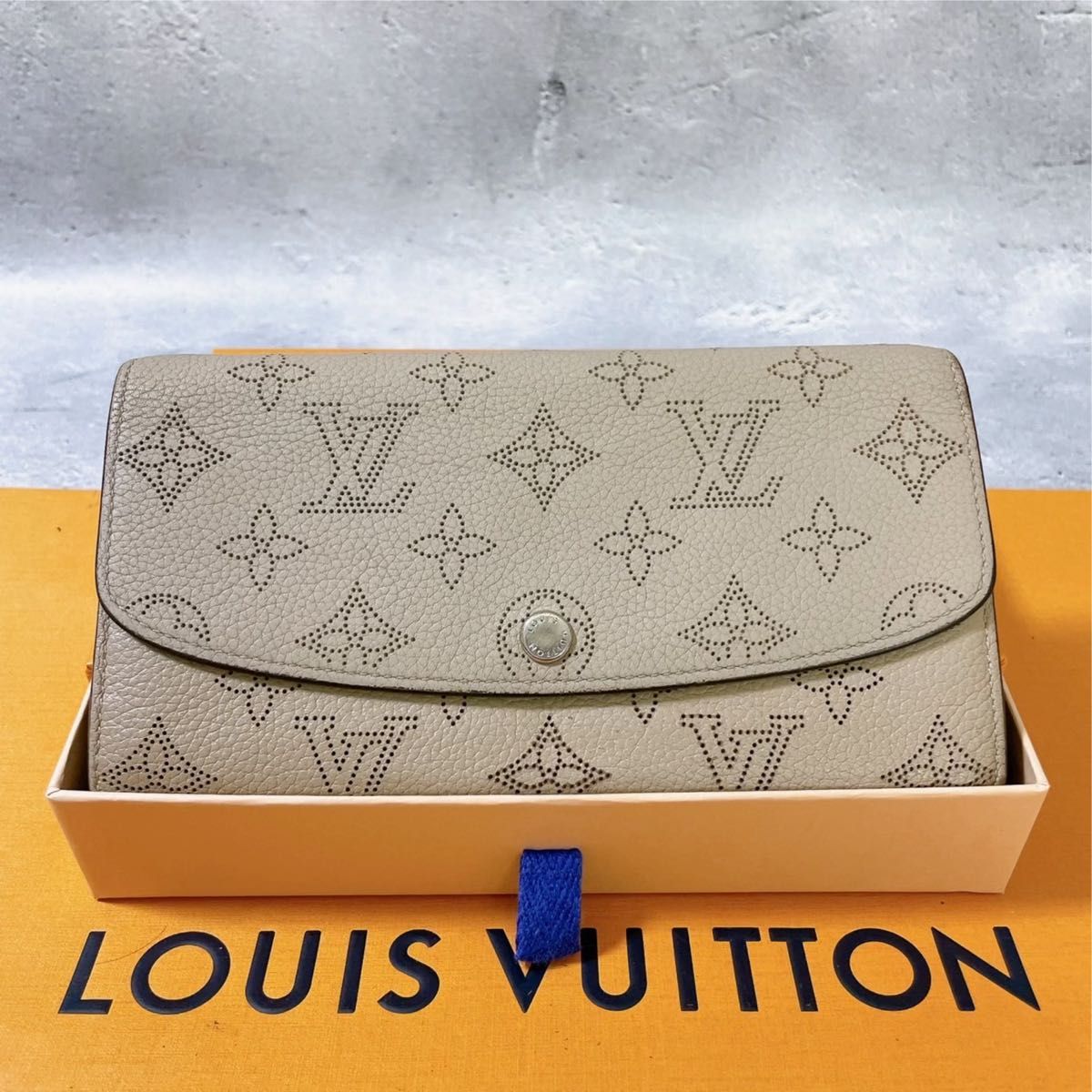 LOUISVUITTON ルイヴィトン モノグラム ポルトフォイユ イリス マヒナ 長財布