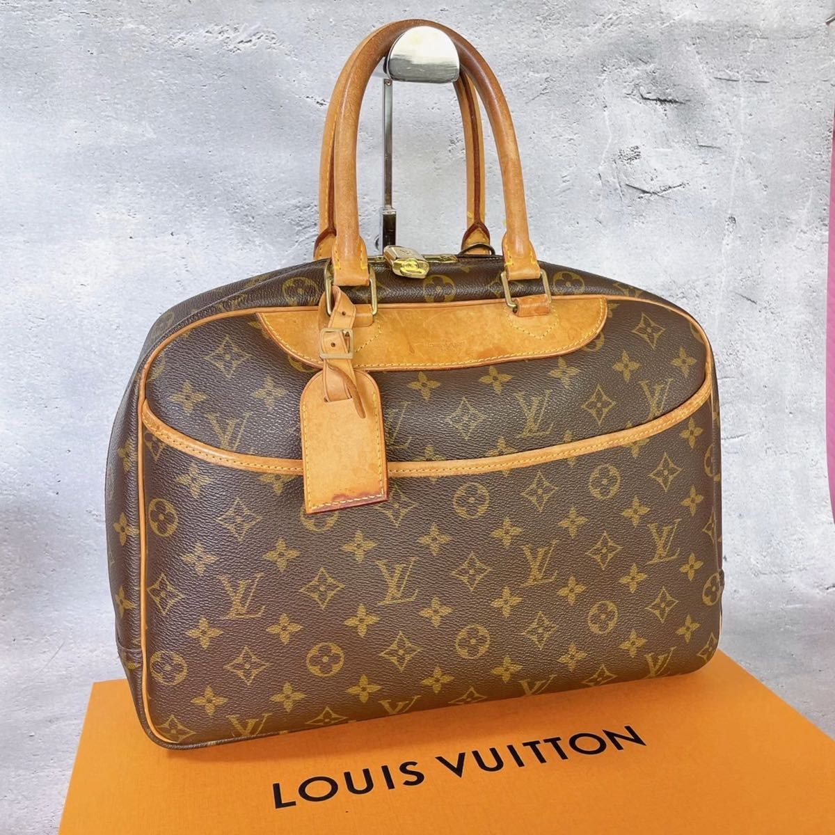 LOUISVUITTON ルイヴィトン モノグラム ドーヴィル ハンドバッグ