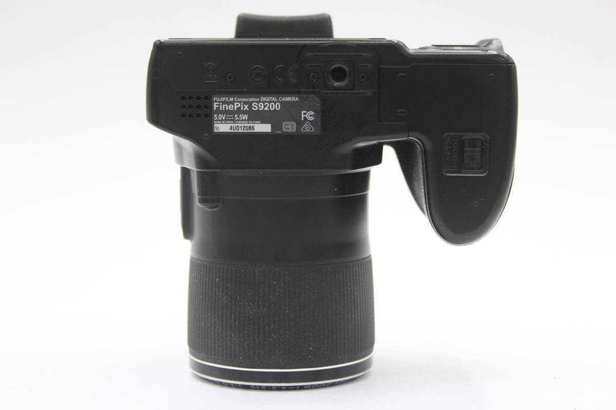Y1090 富士フィルム Fujifilm Finepix S9200 ブラック コンパクトデジタルカメラ ジャンク_画像7
