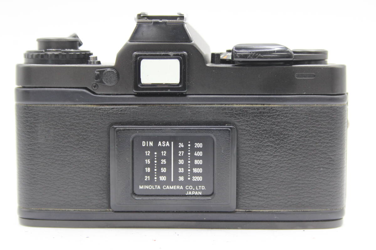 Y1104 ミノルタ Minolta XD ブラック MD Rokkor 50mm F1.4 フィルムカメラ ボディレンズセット ジャンク_画像4
