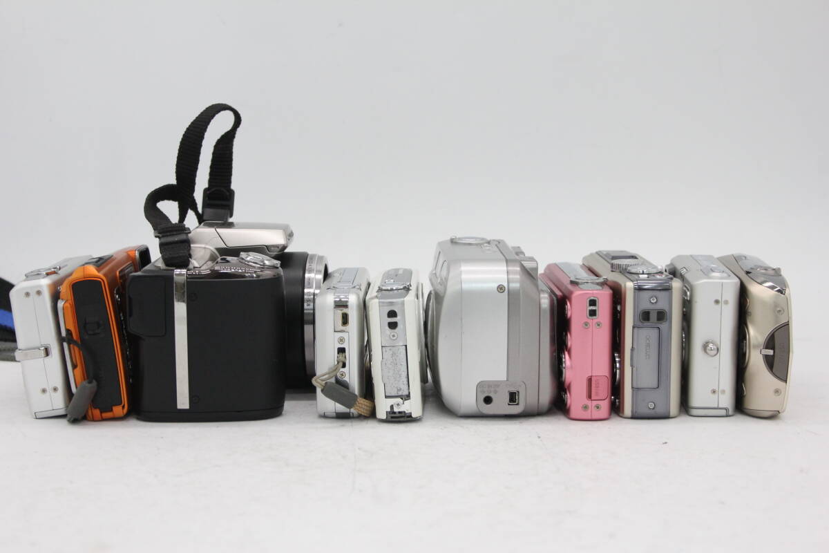 Y1116 Casio Casio Exilim Panasonic Panasonic Lumix charger etc. accessory etc. contains compact digital camera 10 pcs. set Junk 