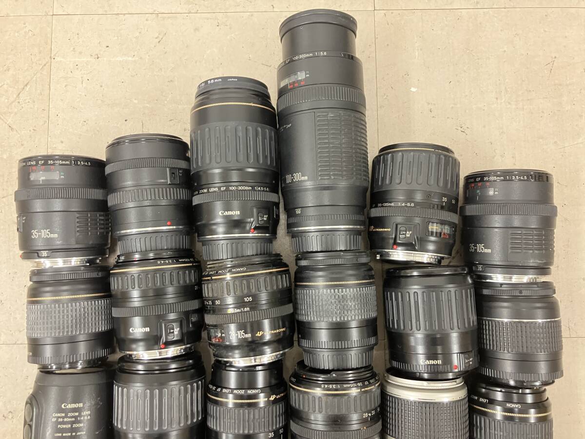 【大量30個】 キャノン Canon Zoom Lens EF ズームレンズ EF 35-80mm F4-5.6 等 AFレンズ シリーズ 大量 まとめ ジャンク D113の画像7