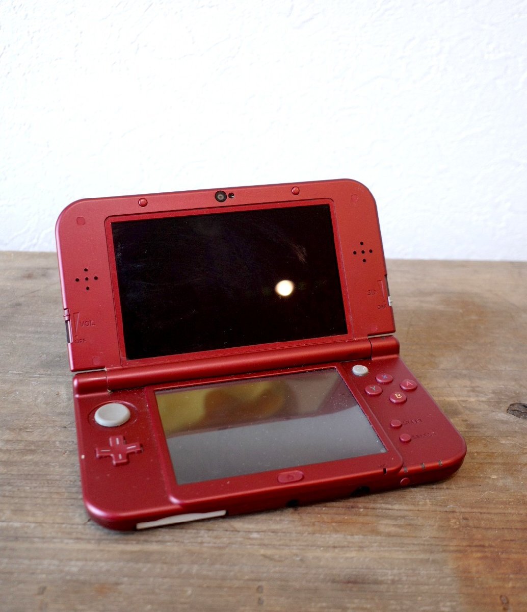 ○ニンテンドー3ＤＳ　LL　本体　赤　古道具のgplus広島2405ｋ_画像3