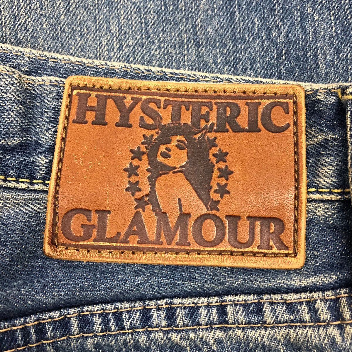 HYSTERIC GLAMOUR ヒステリックグラマー 小窓 リメイク スタッズ デニム 30_画像3