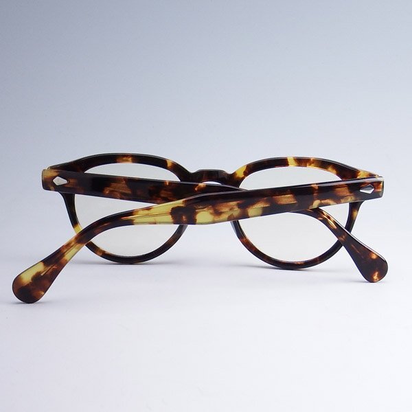 Moscot MAYDELA ウェリントン型 眼鏡 サングラス モスコット 49口22-150 メガネ べっ甲調 ブラウンの画像4