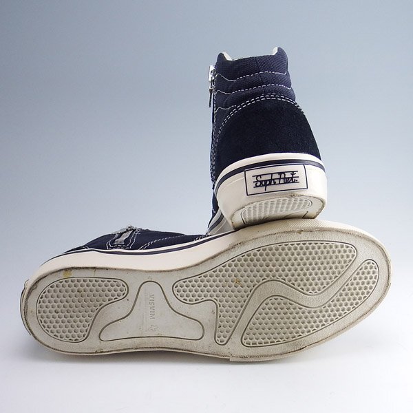 未使用同様品 13ss visvim SOPHNET LOGAN HI NAVY US8 26cmの画像4