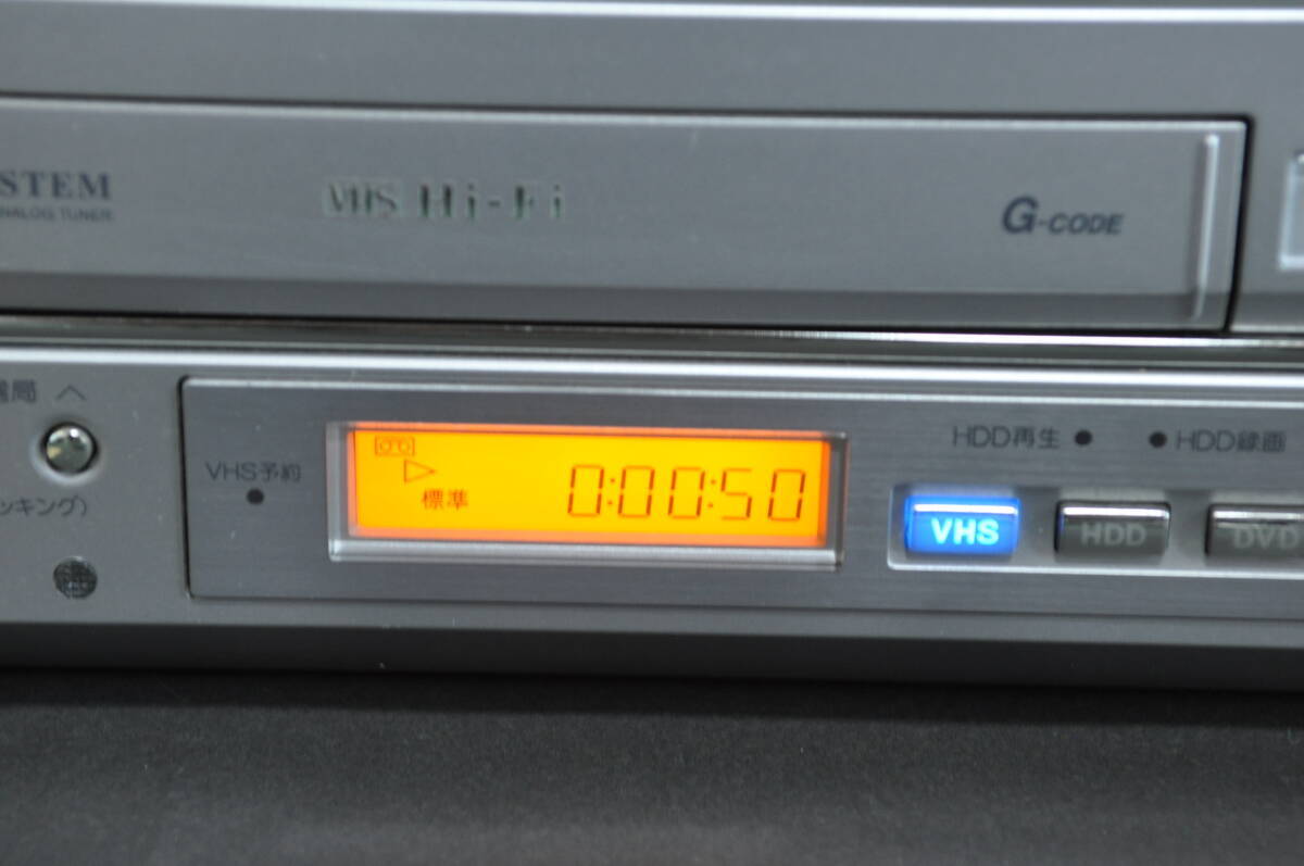 * первоклассный прекрасный товар * sharp DV-HRW35 VHS/DVD/HDD в одном корпусе видеодека![ чистка settled ] красивый товар . тот, кто ищет . рекомендация..