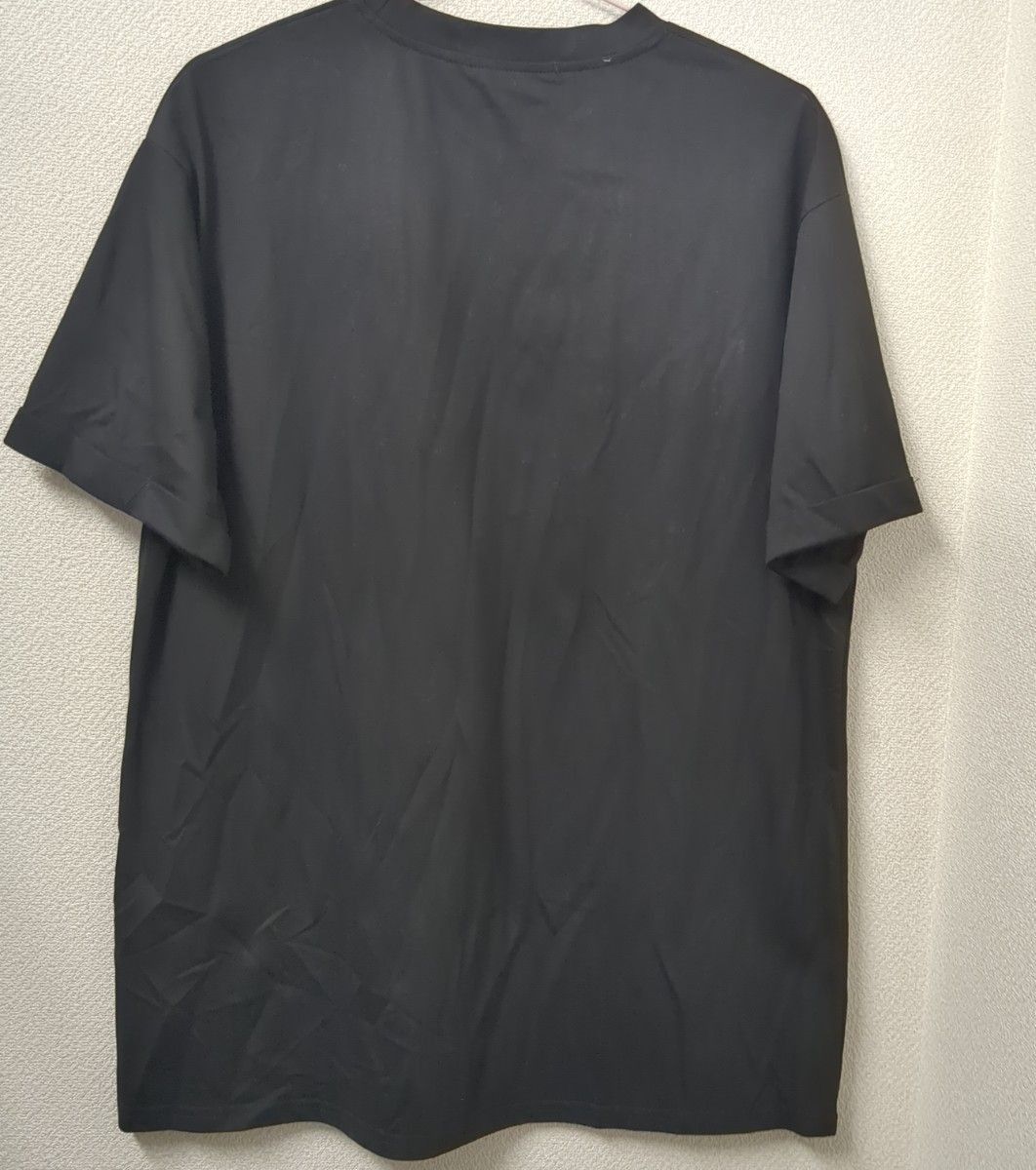 黒スパンコール付きtシャツチュニック丈　未使用　フリーサイズ大きめ