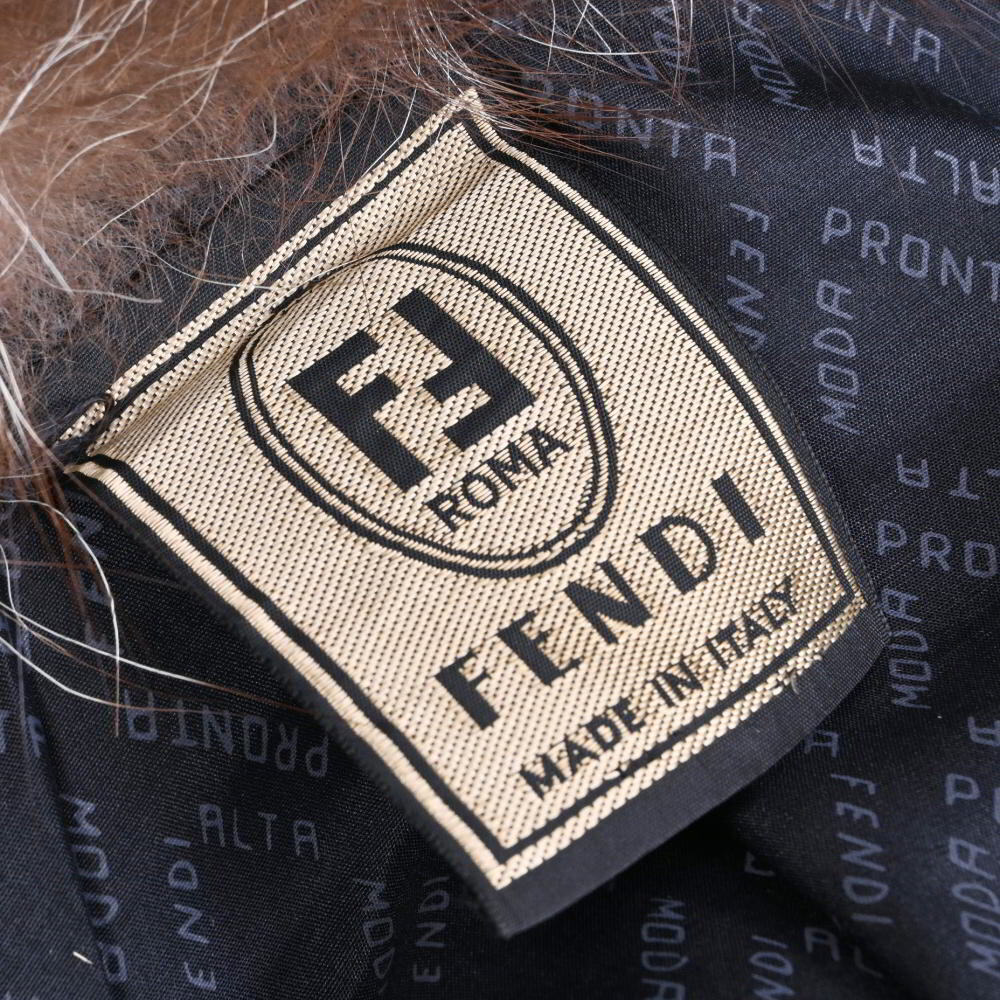 FENDI Vintage мех лисы жакет - Brown Fendi KL4BPS2C35