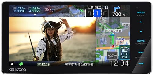 発売前予約 MDV-S711HDW ケンウッド カーナビ 彩速ナビ 高精細HDパネル 200mmワイド7インチワイド 安心の日本製「音声操作に対応」_画像1