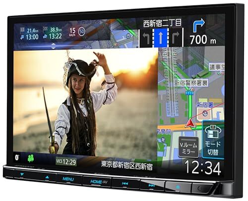 発売前予約 MDV-S711HD ケンウッド カーナビ 彩速ナビ 高精細HDパネル 2DIN7インチ 安心の日本製「音声操作に対応」_画像2