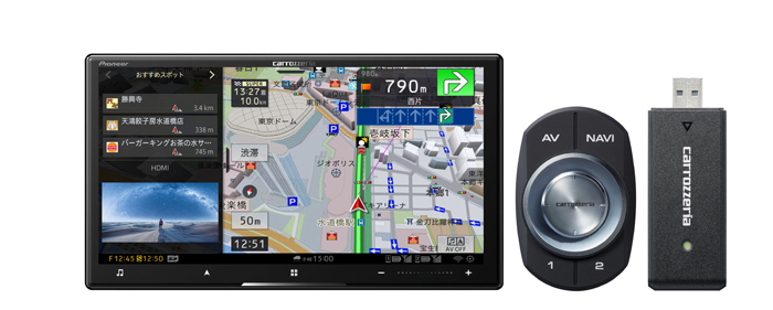 AVIC-CZ912II-DC＋5年延長保証 新品未開封 カロッツェリア サイバーナビ パイオニア 2DIN 7型 ネットワークスティック付きの画像2