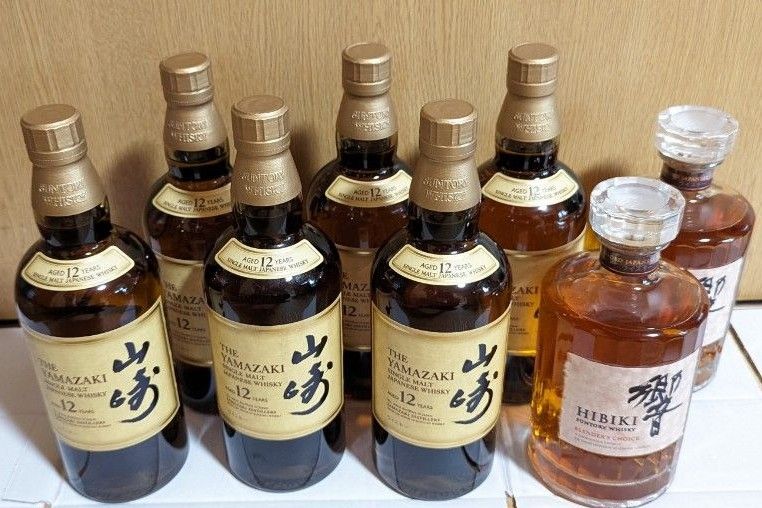 山崎12年　響ブレンダーチョイス　サントリー　ウイスキー　  SUNTORY　響BC