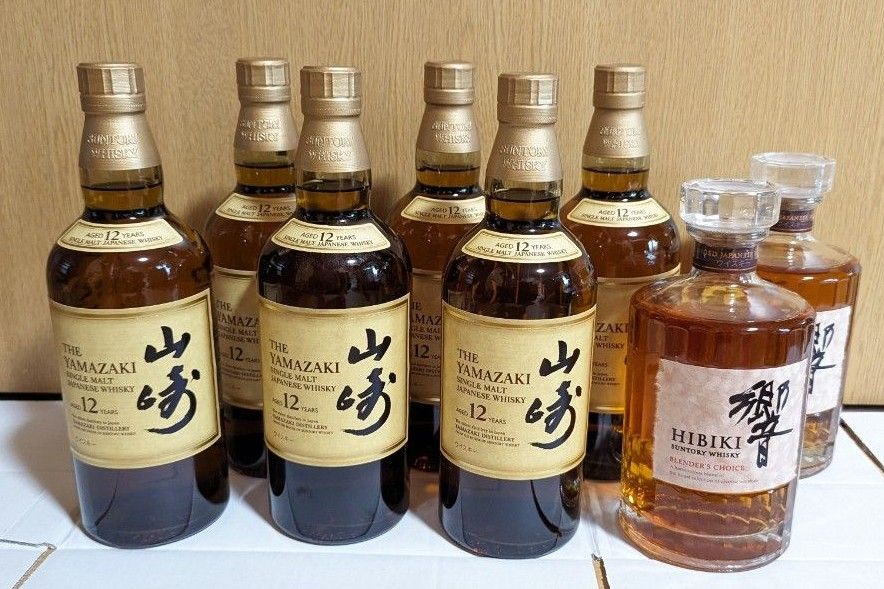 山崎12年　響ブレンダーチョイス　サントリー　ウイスキー　  SUNTORY　響BC