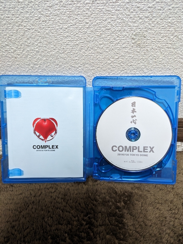1 jpy ~ that time thing hard-to-find new goods unused Lawson complete reservation limited sale COMPLEX 20110730 Japan one heart Blu-ray record (1 sheets )+ Live CD record (2 sheets set ) bending eyes paper . go in 