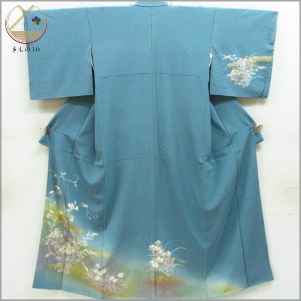 * кимоно 10* 1 иен шелк tsukesage . длина 163cm.66cm [ включение в покупку возможно ] **
