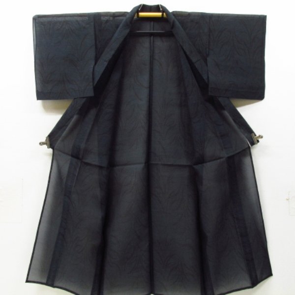 * кимоно 10* 1 иен шелк кимоно лето ... Ooshima эпонж одиночный . длина 156cm.64cm [ включение в покупку возможно ] **
