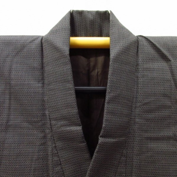 * кимоно 10* 1 иен шелк ансамбль мужской эпонж . длина 144cm.70cm [ включение в покупку возможно ] **