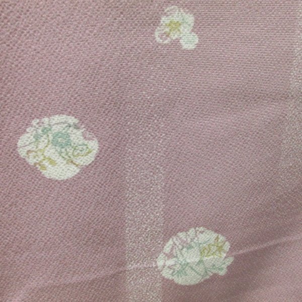 * kimono 10* silk fine pattern single . length 156cm.67cm [ including in a package possible ] ***