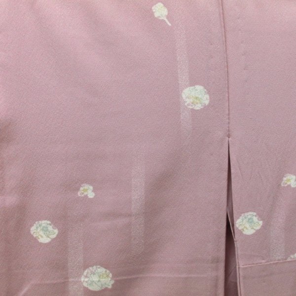 * kimono 10* silk fine pattern single . length 156cm.67cm [ including in a package possible ] ***