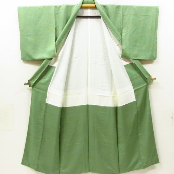 * кимоно 10* 1 иен шелк однотонная ткань [.. свет мужчина ]. нет . длина 154cm.62cm [ включение в покупку возможно ] **