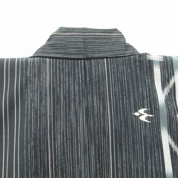* kimono 10* 1 jpy .. fine pattern . length 166cm.66.5cm [ including in a package possible ] **